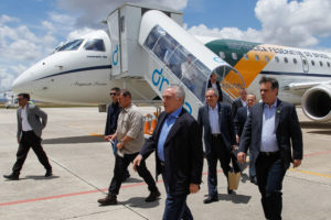 Sorrindo à toa, Temer vem ao nordeste novamente após liberar contas inativas do FGTS 3 Temer Paraiba 001