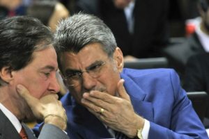 Delator diz que Jucá dividiu propina de MPs de R$ 22 milhões com Renan e Eunício Oliveira 5 Romero Jucá e Eunício Oliveira