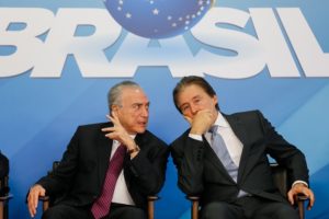 Presidente do Senado Federal Eunício Oliveira anuncia R$ 30,5 milhões para reforma e ampliação do aeroporto 8 BB Temer liberacao estoques milho Foto Beto Barata 00115022017