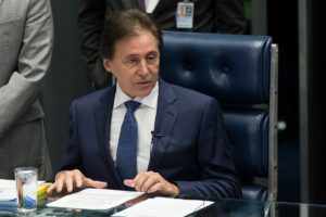 Eunício anuncia que Senado Federal devolverá ao governo R$ 203 milhões 8 LM Eunicio Oliveira eleito presidente Senado Foto Lula Marques 03401022017
