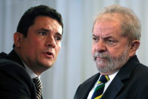 URGENTE / Por unanimidade Lula é condenado a 12 anos de prisão pelo TRF-4 6 moro x lula 1