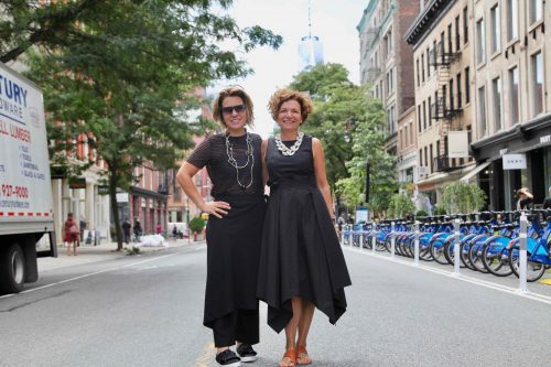 Silvia Crivorot e Marcia Scigliano criadoras do NY Fashion Tour