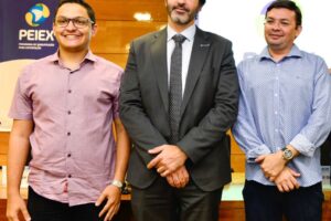 Empresário cearense, Felipe Veras prestigia lançamento de programa de qualificação de exportação da APEX- Brasil, na FIEC 2 27D4EFA3 E2B1 4203 A594 EC187C59E399