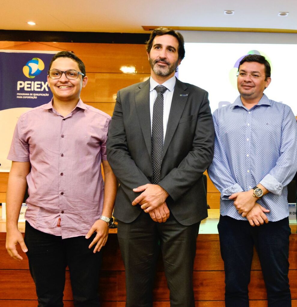 Empresário cearense, Felipe Veras prestigia lançamento de programa de qualificação de exportação da APEX- Brasil, na FIEC 1 27D4EFA3 E2B1 4203 A594 EC187C59E399