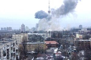 Exército russo bombardeia com foguetes antena de TV ucraniana 5 476D8477 DD54 42AF 97F4 5BCD3E8AD83B