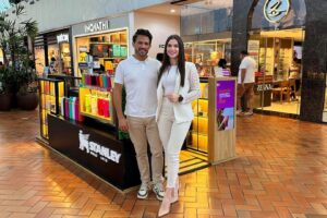 Silvio Montezuma e Raiane Pretes inauguram primeira loja Stanley no shopping Iguatemi Bosque 9 Foto 01