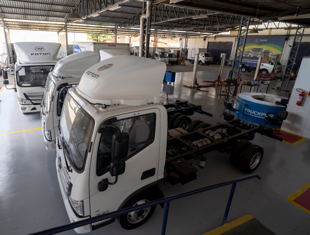 Foton registra recorde de crescimento no Brasil e reforça sua presença, no Ceará, com grande lote de caminhões 1 fotonn