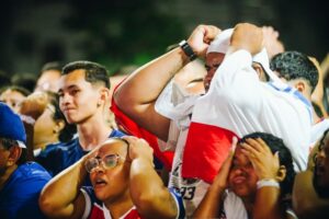 “Time sem vergonha”, torcedores do Fortaleza protestam após eliminação da Copa do Brasil 5 IMG 6736